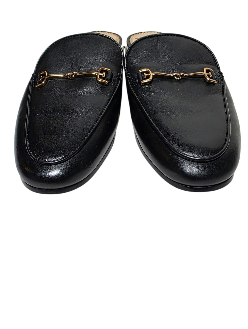 EUC SAM EDELMAN LINNIE BIT LEATHER MULE LOAFER SZ 7.5 - Picture 13 of 16